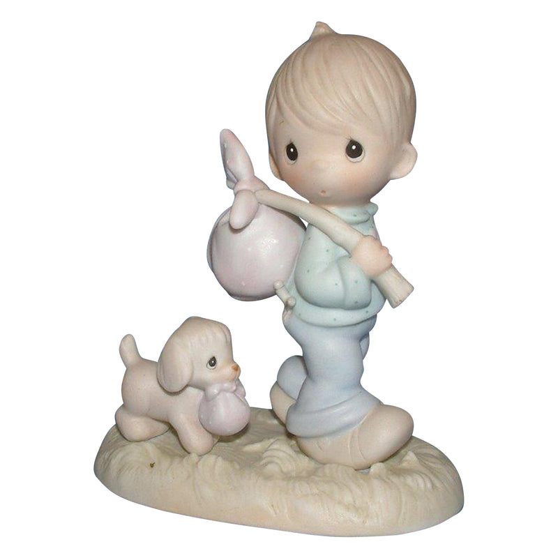 Precious Moments Figurine: E-0525 You Can't Run Away from God