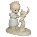 Precious Moments Figurine: E-0530 His Eye is on the Sparrow