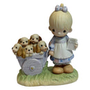 Precious Moments Figurine: E-1378 God Loveth A Cheerful Giver