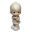 Precious Moments Figurine: E-2852A Baby Boy Standing