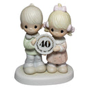Precious Moments: e2859 God Blessed Our Years Together 40th