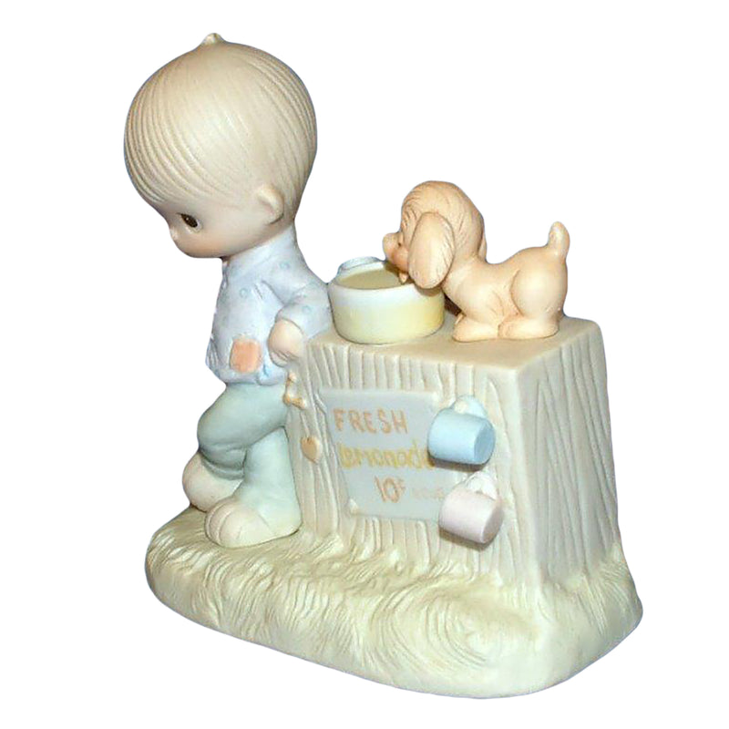 Precious Moments Figurine: E-5202 Thank You for Coming to My Ade