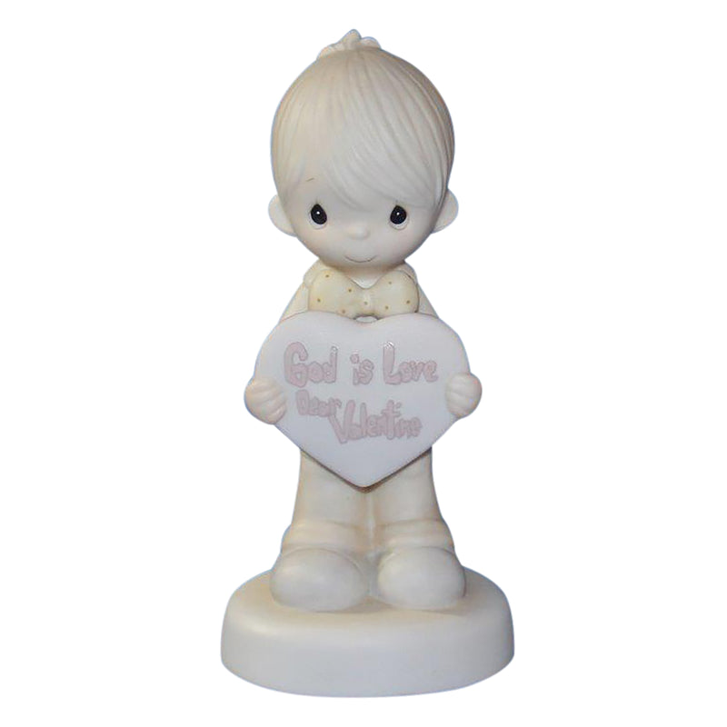Precious Moments Figurine: E-7153 God is Love, Dear Valentine | Boy