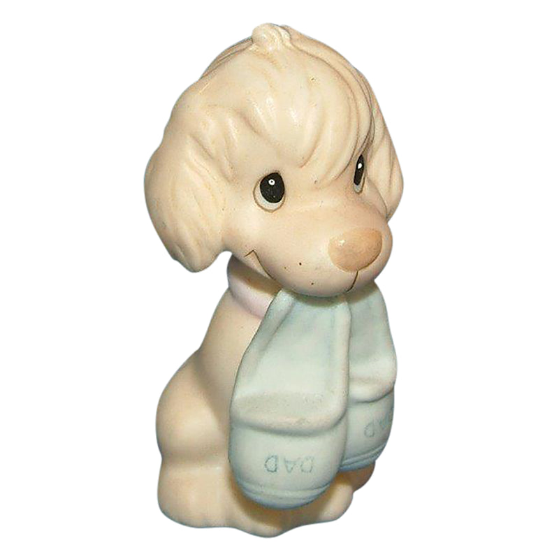 Precious Moments Figurine: E-92667B Dog with Slipper