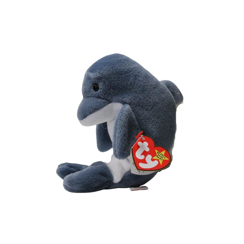 Ty Beanie Baby: Echo the Dolphin - Waves Tag