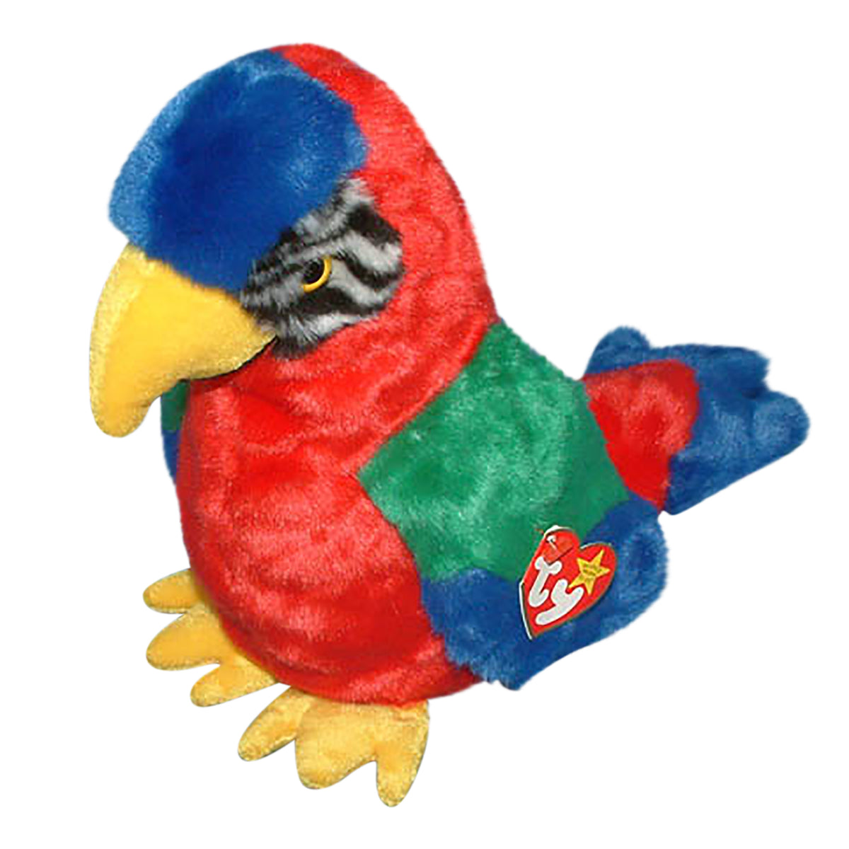 Ty Beanie Babies Jabber The Parrot Plush top 1998