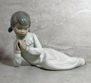Zaphir by Lladró Figurine: Girl Lying Down