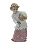 Lladró Figurine: Nao 0277 Choir Boy with Wine Vessel