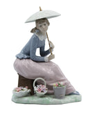 Lladró Figurine: Nao 419 Flowers from my Garden