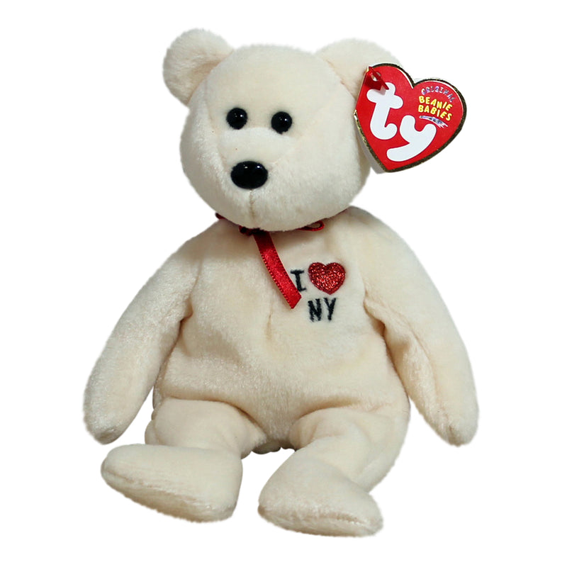 Ty Beanie Baby: I Love NY the Bear - Toy Fair Exclusive