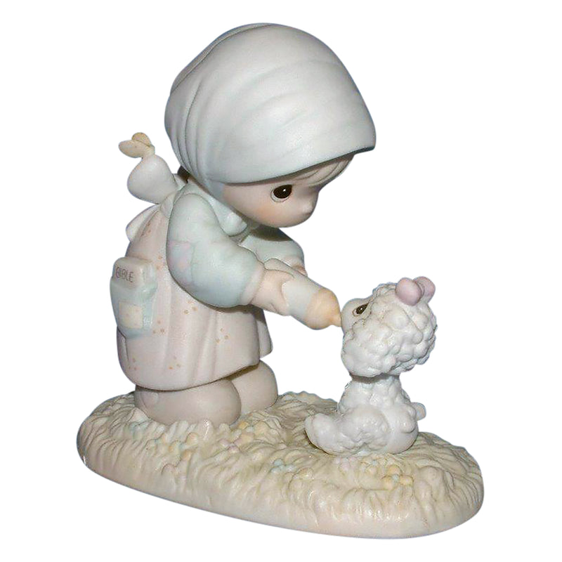 Precious Moments Figurine: PM871 Feed My Sheep