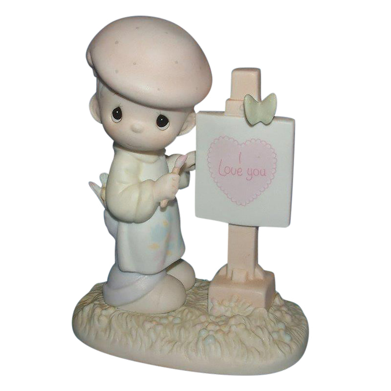 Precious Moments Figurine: PM873 Loving You, Dear Valentine