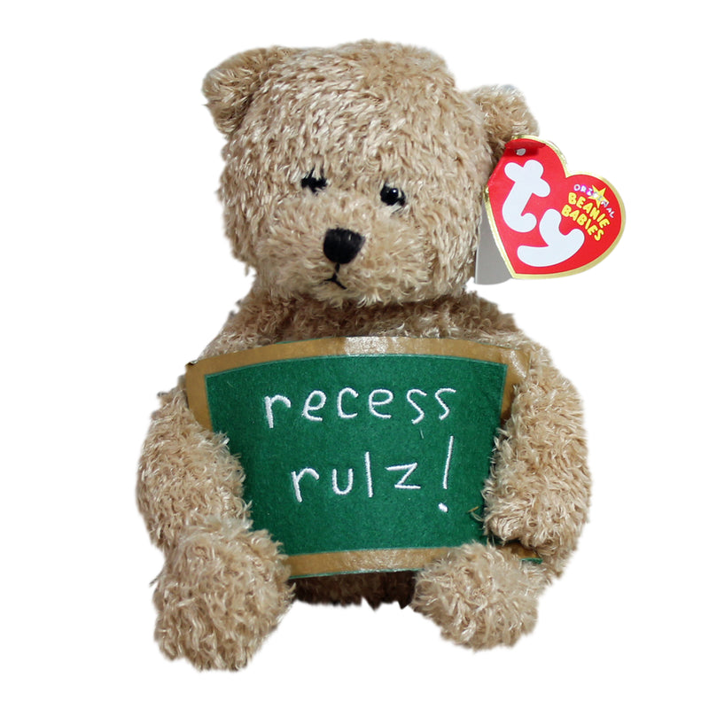 Ty Beanie Baby: School Rocks the Bear - Recess Rulz!