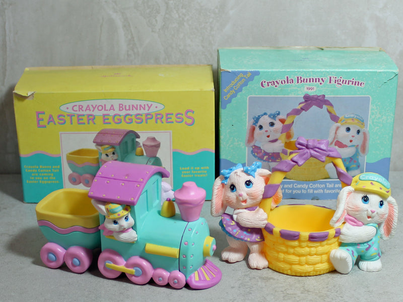 Hallmark & Crayola: Easter Bunny Egg Cart & Eggspress Train