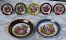 Lot of 7 Limoges Decorative Plates