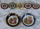 Lot of 7 Limoges Decorative Plates