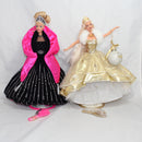 9 Holiday Barbies - No boxes