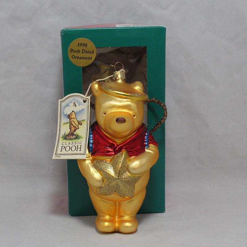 Blown Glass Ornaments: Winnie the Pooh - Lot of 3