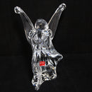 Baccarat Figurine: Angel with Dove - Signed