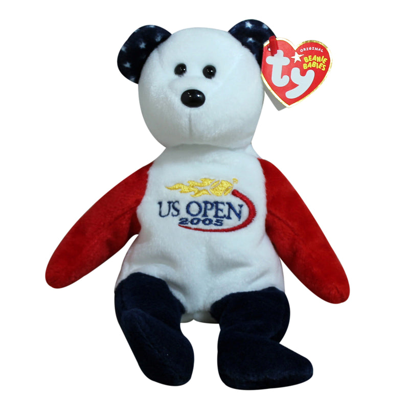 Ty Beanie Baby: Smash the Bear - Silver Flame
