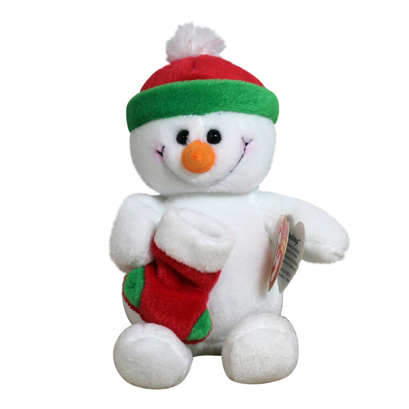 Ty Beanie Baby: Stockings the Snowman