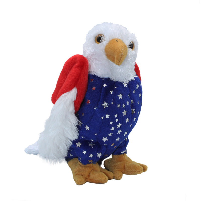 Ty Beanie Baby: Free the Eagle - Blue Chest