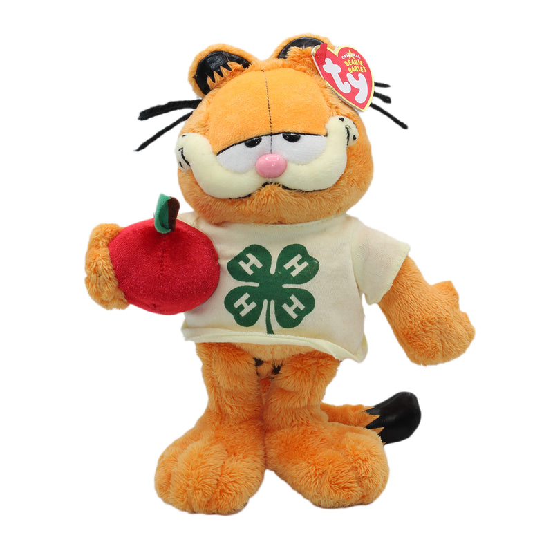 Ty Beanie Baby: Garfield the Cat - 4-H Club