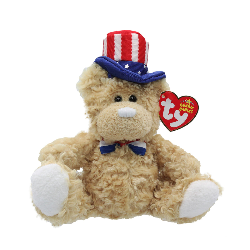 Ty Beanie Baby: Independence the White Bear