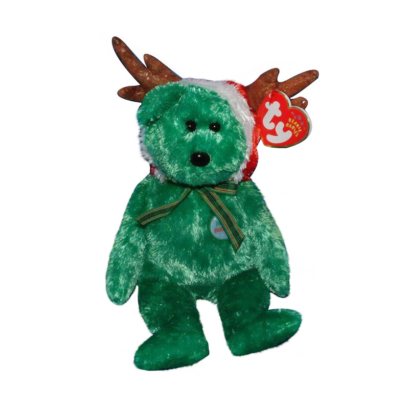 Ty Beanie Baby: 2002 Holiday Teddy the Bear