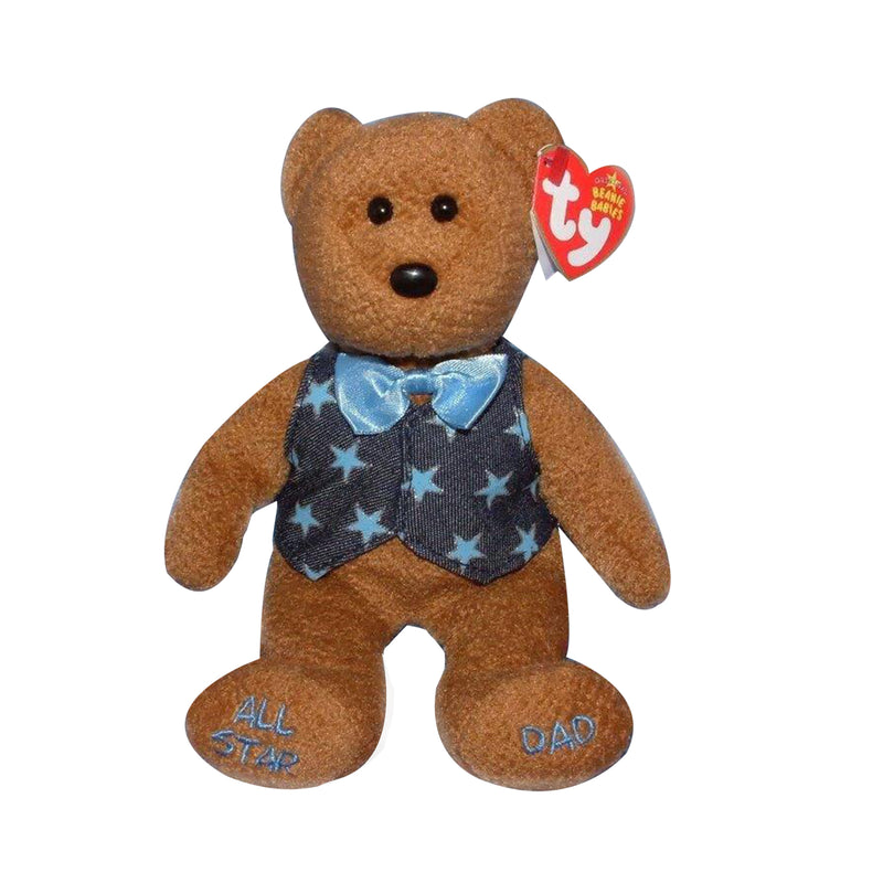 Ty Beanie Baby: All Star Dad the Bear