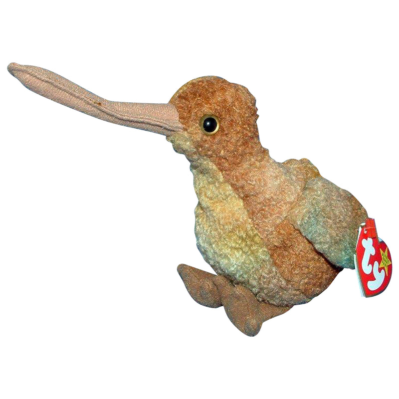 Ty Beanie Baby: Beak the Kiwi Bird