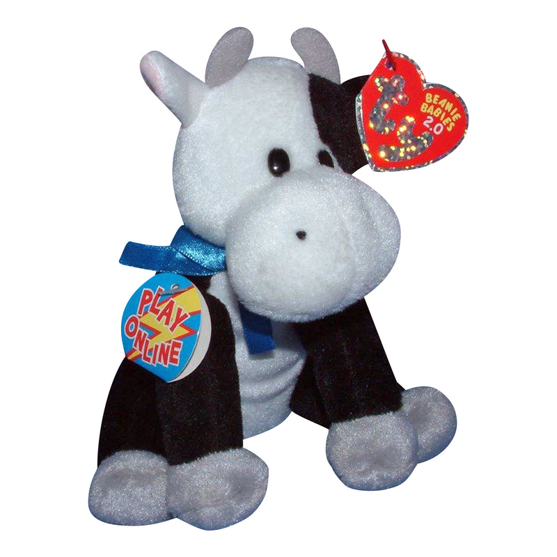 Ty Beanie Baby: Charlie 2.0 the cow