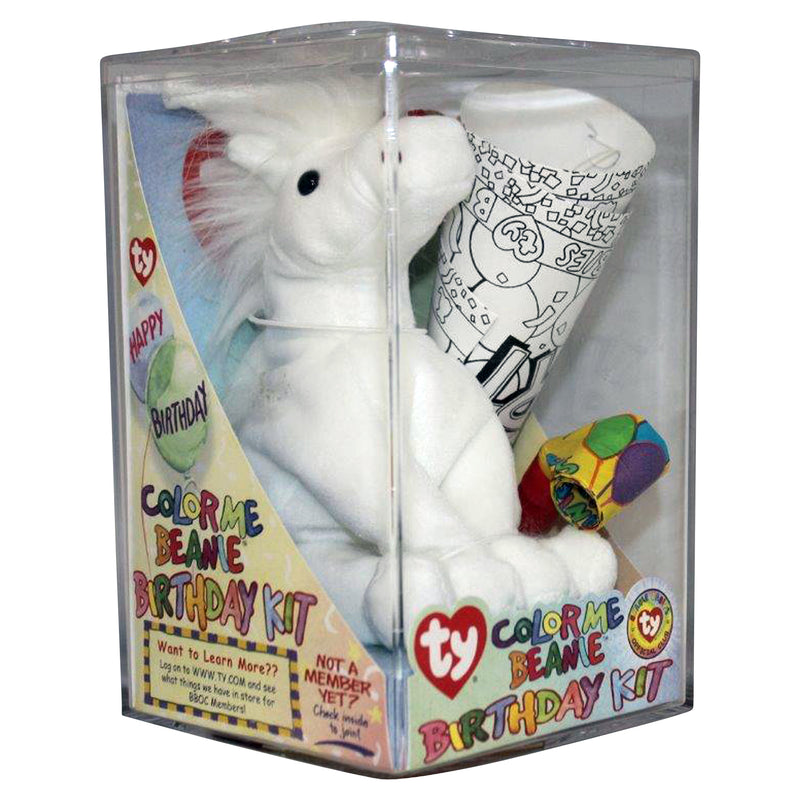 Ty Beanie Baby: Color me Beanie - Birthday Unicorn Kit