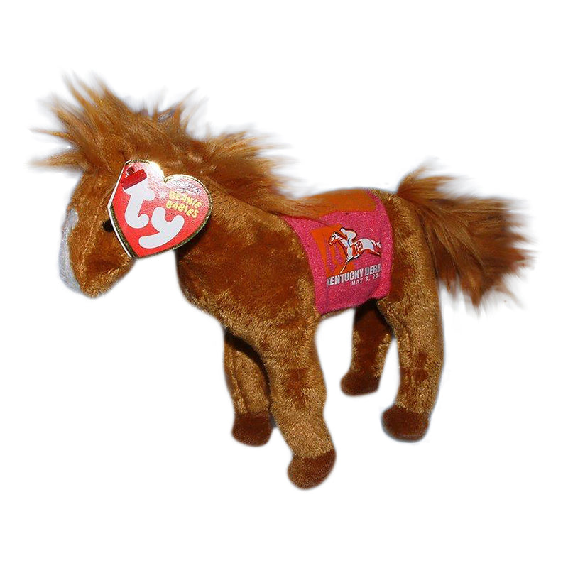 Ty Beanie Baby: Derby 134 the Horse (Pink saddle)
