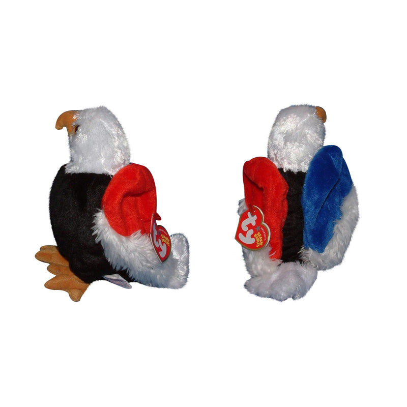 Ty Beanie Baby: Free the Eagle - Black Chest