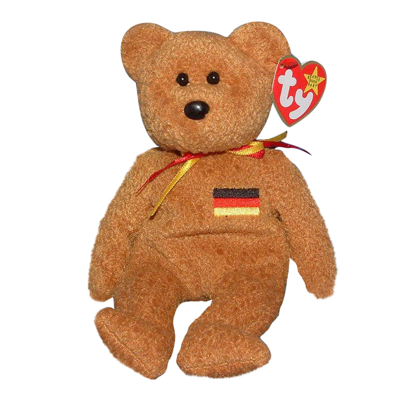 Ty Beanie Baby: Germania the Bear - Germany Exclusive