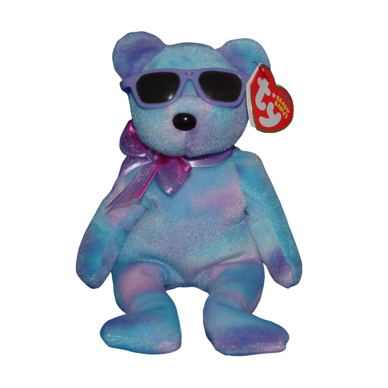 Ty Beanie Baby: Grape Ice the Bear - Trade Show Exclusive