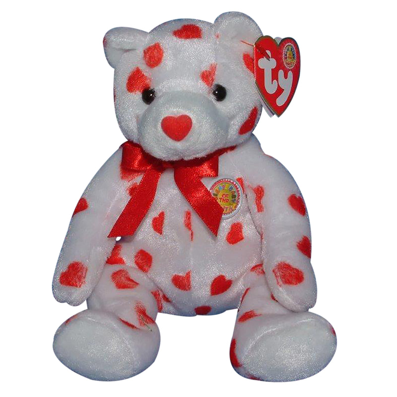 Ty Beanie Baby: Heartthrob the Bear BBOM February 2004