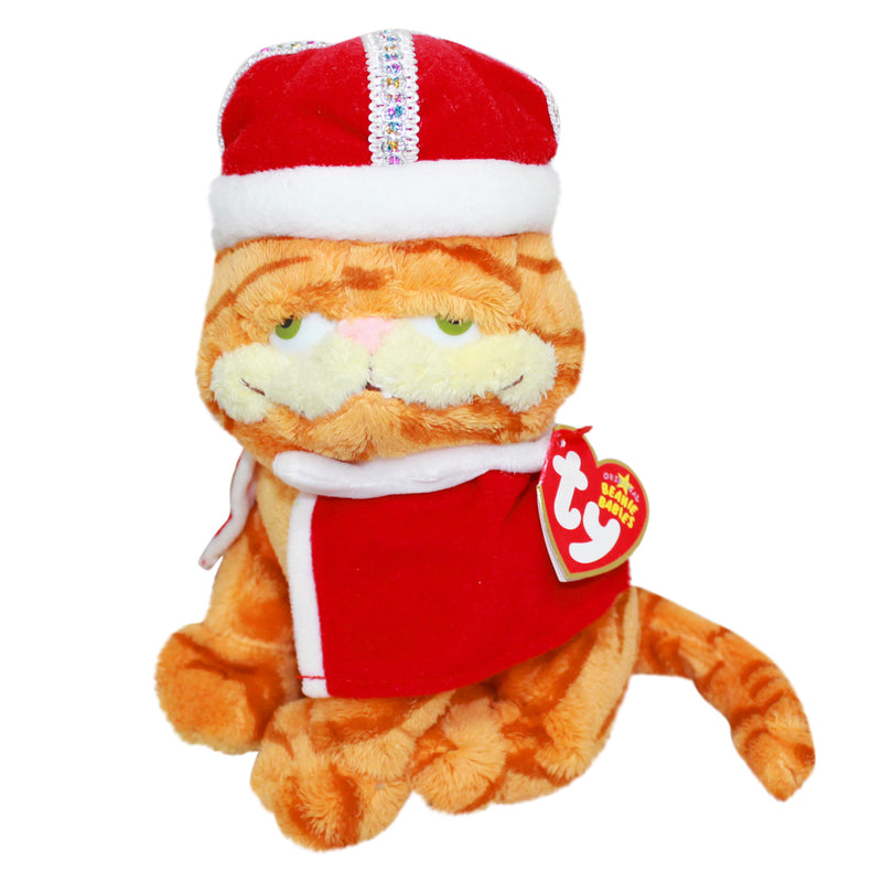 Ty Beanie Baby: His Magesty Garfield the Cat