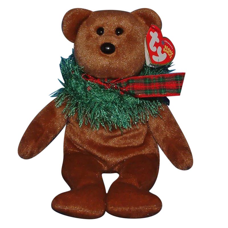 Ty Beanie Baby: Hollydays the Bear