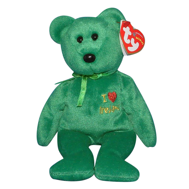 Ty Beanie Baby: I Love Ireland the Bear