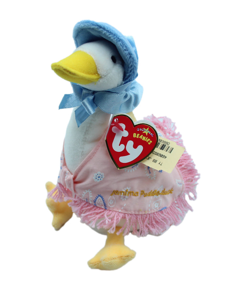 Ty Beanie Baby: The Tale of Jemima Puddle-duck the Duck - Gold Letters