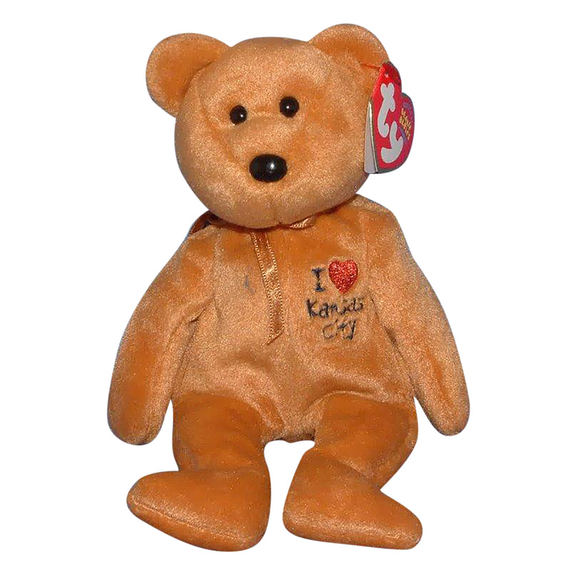 Ty Beanie Baby: I Love Kansas City the Bear