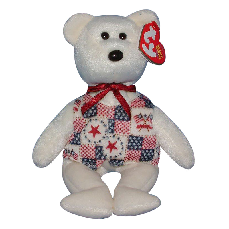 Ty Beanie Baby: Libert-e the Bear
