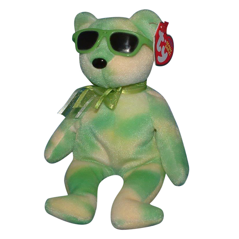 Ty Beanie Baby: Lime Ice the Bear - Trade Show Exclusive