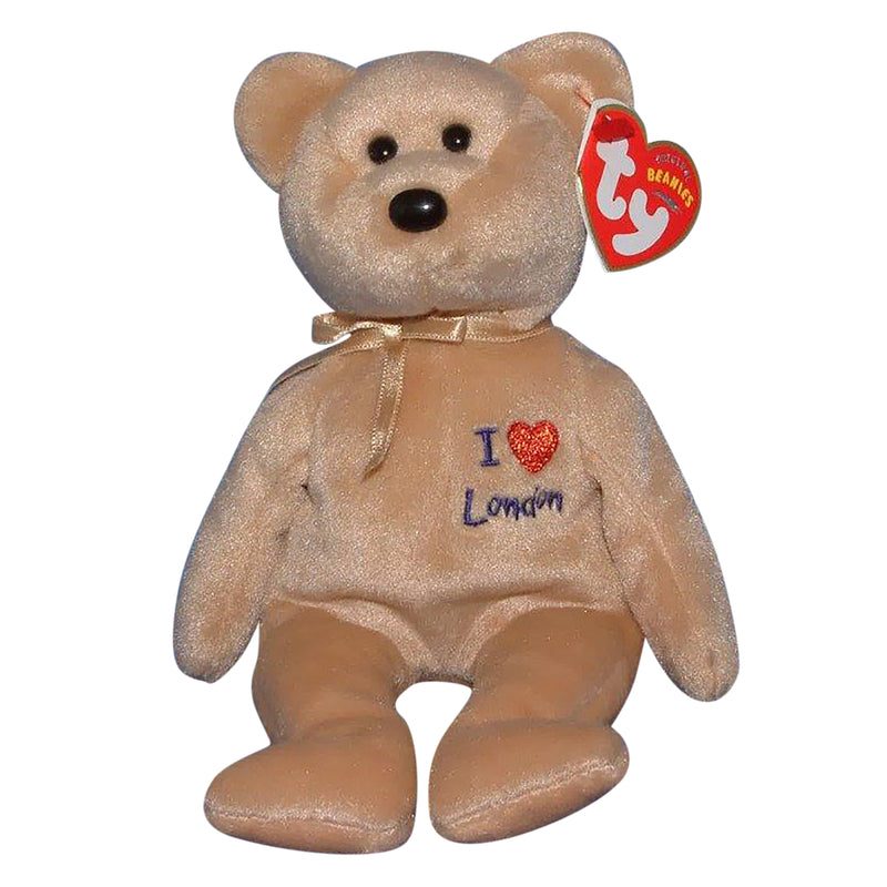 Ty Beanie Baby: I Love London the Bear - London exclusive