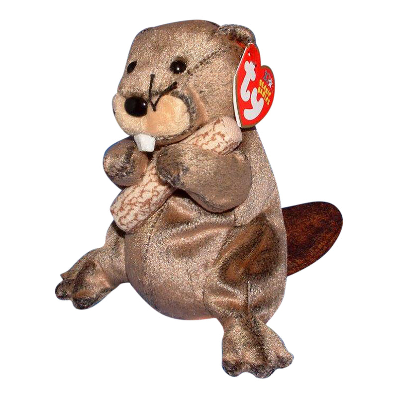 Ty Beanie Baby: Lumberjack the Beaver