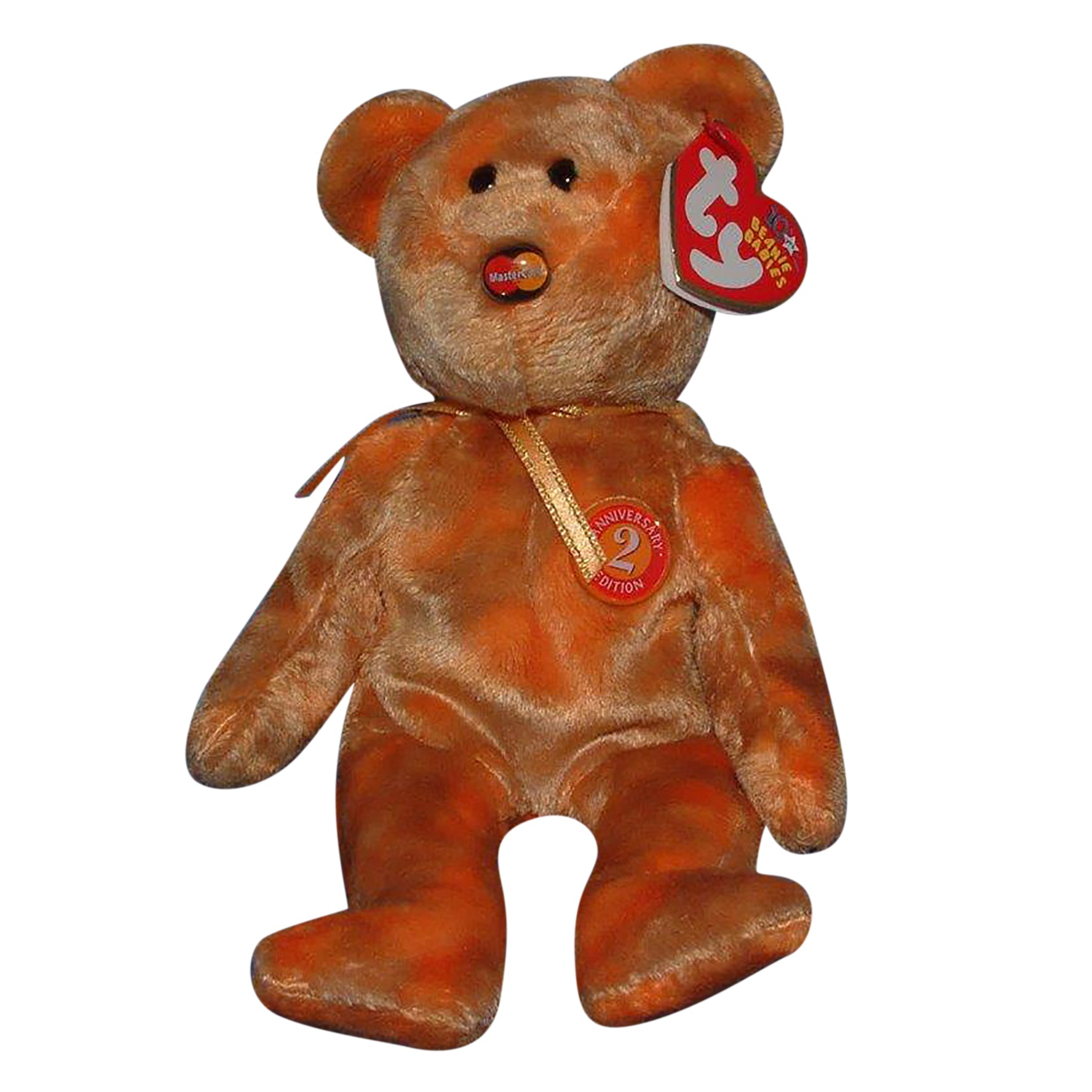 Ty Beanie Baby: M.C. Anniversary 2nd Edition the Bear