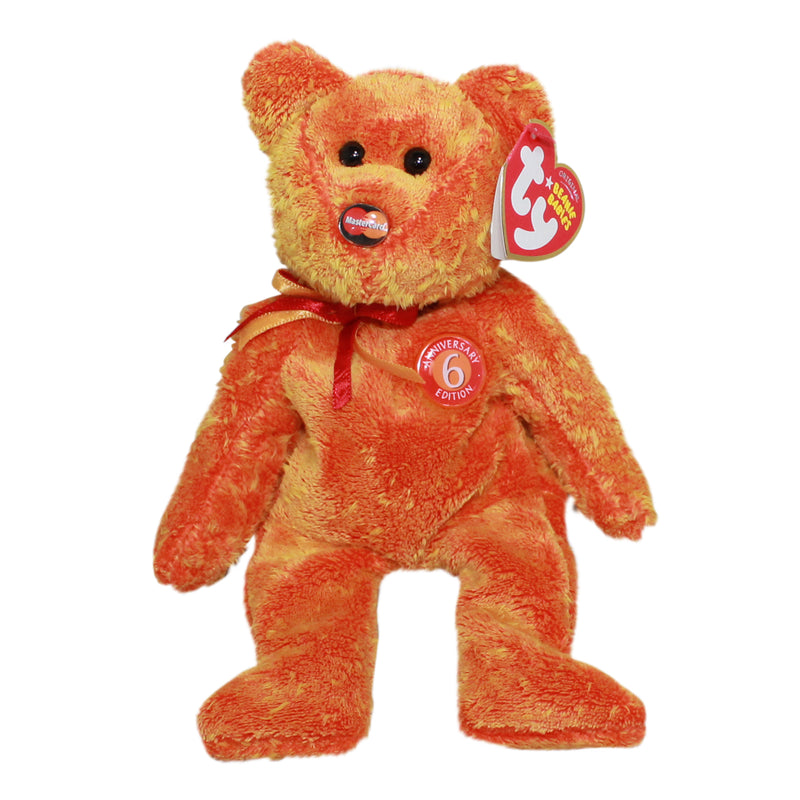 Ty Beanie Baby: M.C. Anniversary 6th Edition the Bear