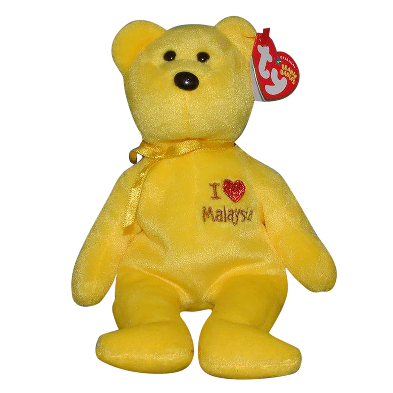 Ty Beanie Baby: I Love Malaysia the Bear - Malaysia Exclusive